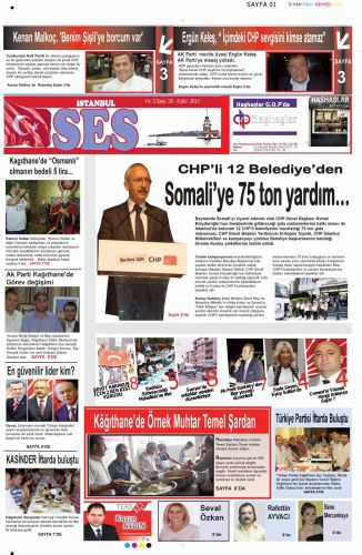 Ses Gazetesi 25 sayı 1