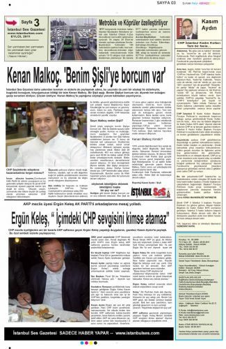 Ses Gazetesi 25 sayı 3