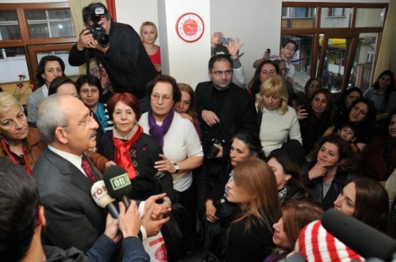 Kılıçdaroğlu Kağıthane'de 08.Mart 2012 2