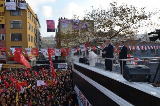 Sarıgül Kâğıthane’de halka seslendi 55