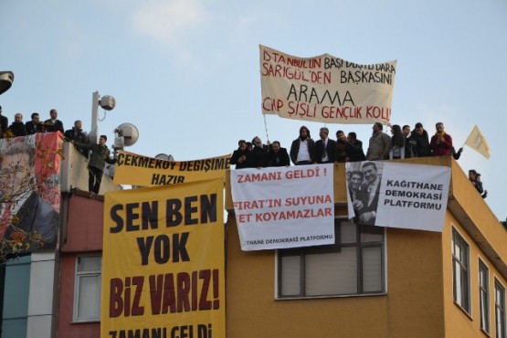 Sarıgül Kâğıthane’de halka seslendi 84