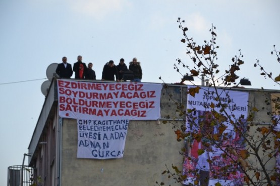 Sarıgül Kâğıthane’de halka seslendi 85