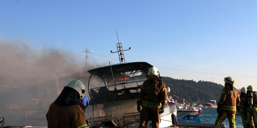 BEBEK'TE TEKNE ALEV ALEV YANDI GENİŞ)