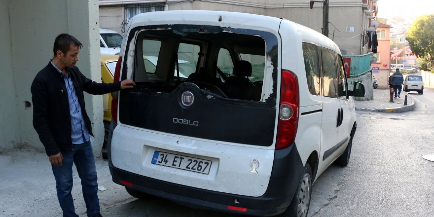 BEYOĞLU'NDA 6 ARACIN CAMLARI KIRILDI; ARAÇ SAHİPLERİ ŞAŞKINA DÖNDÜ