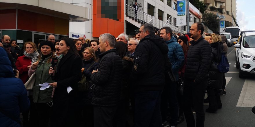 KOLEJ ÖNÜNDE VELİLERDEN PROTESTO EYLEMİ