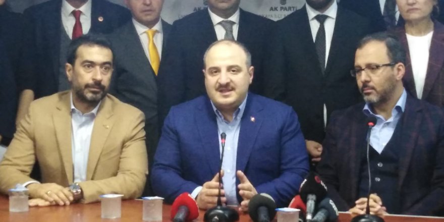 BAKAN VARANK: BİZİM DAVAMIZ BİR 'BENLİK' DAVASI DEĞİLDİR