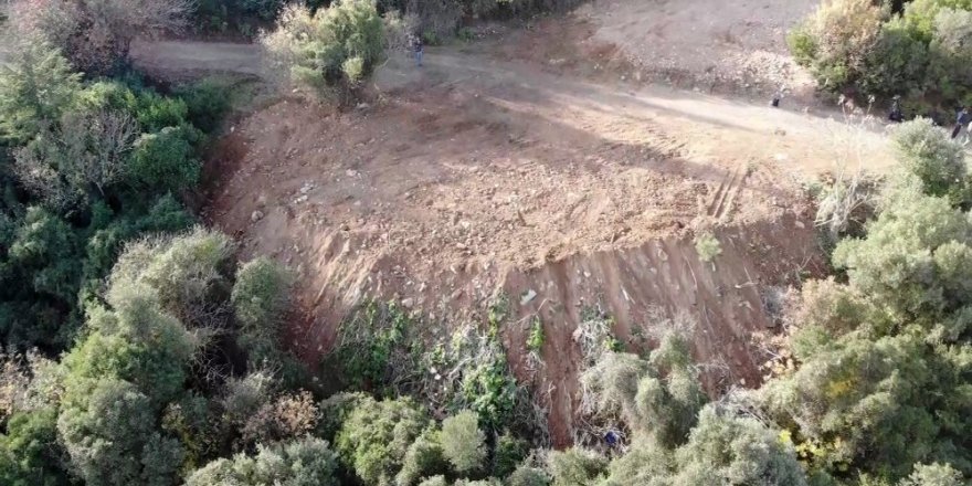 Büyükada’da İtlaf Edilen Atların Gömüldüğü Dev Çukurlar Havadan Görüntülendi