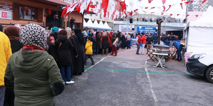 Bayrampaşa’da 6 Ton Hamsi Dağıtıldı