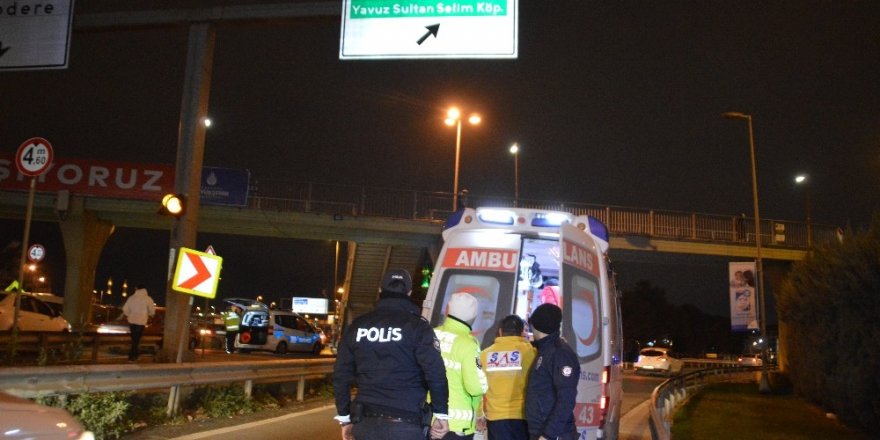 E-5’te Dehşet Saçtı, Polis Çağrılınca Oğlunu Bırakıp Kaçtı