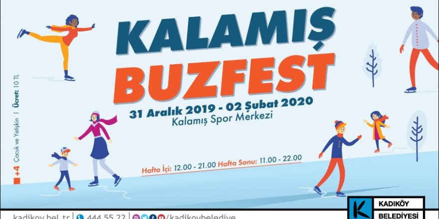 Kadıköy Belediyesi Yeni Yıla Buzfest İle Giriyor