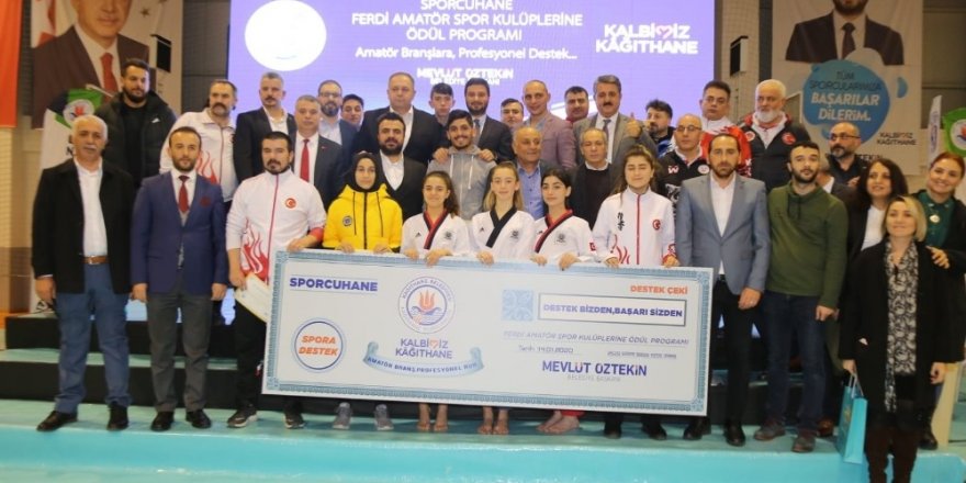 Kağıthane Belediyesi’nden Amatör Kulüp Ve Sporculara 500 Bin Tl Destek