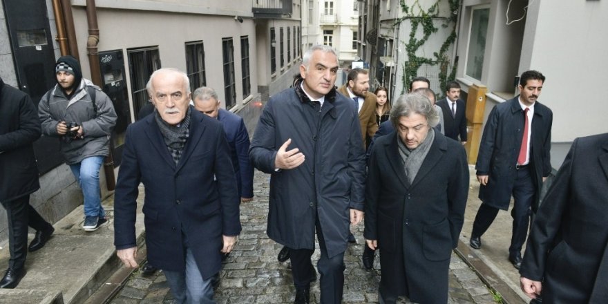 Bakan Ersoy, Beyoğlu Kültür Yolu Planı’nı Açıkladı