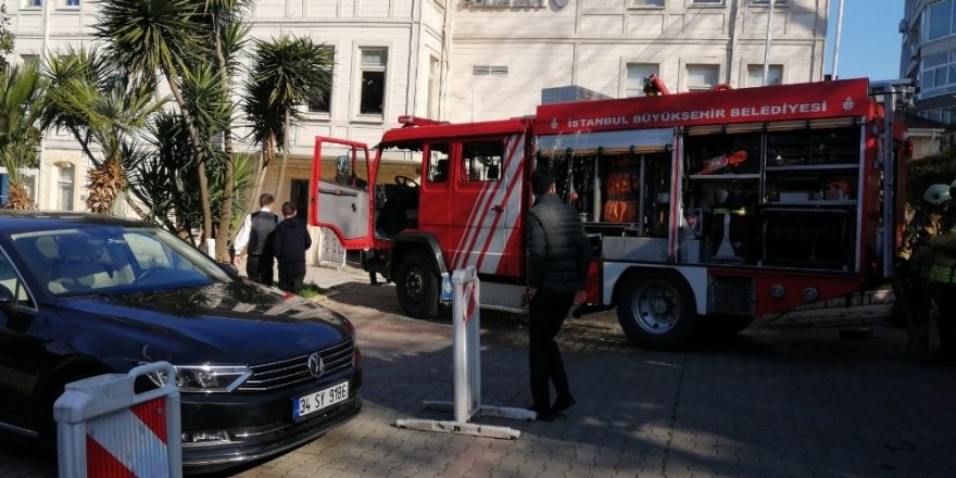 Beylerbeyi Polis Evi’nde Yangın Paniği