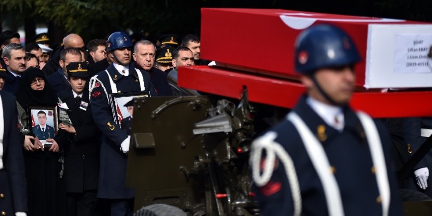 Kağıthane, Şehidi Son Yolculuğuna Uğurlandı