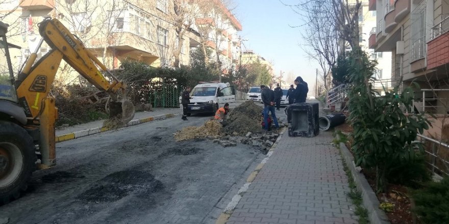 Doğal Gaz Borusu Patladı, Büyük Tehlike Atlatıldı