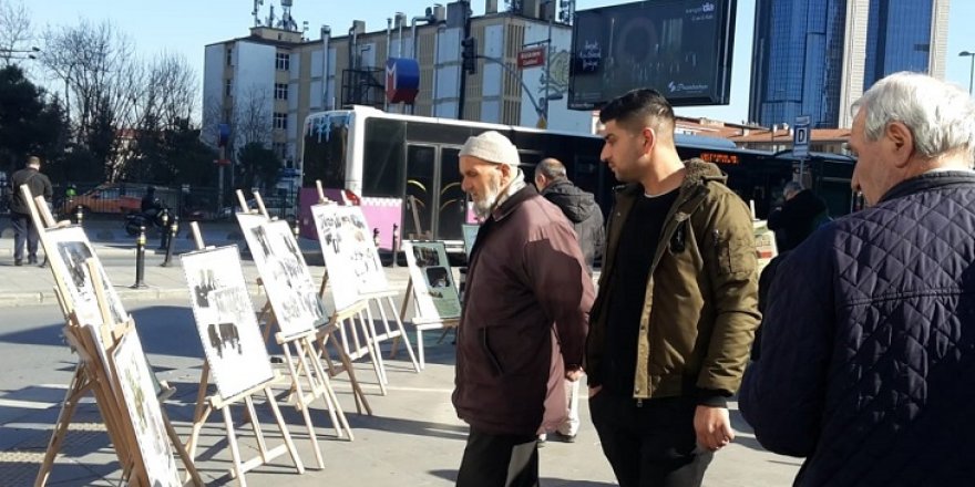 Kâğıthane Saadet Partisi’nden Resim Sergisi