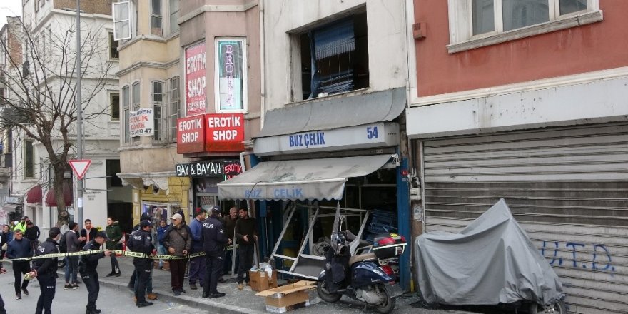 Beyoğlu’nda Korkutan Patlama