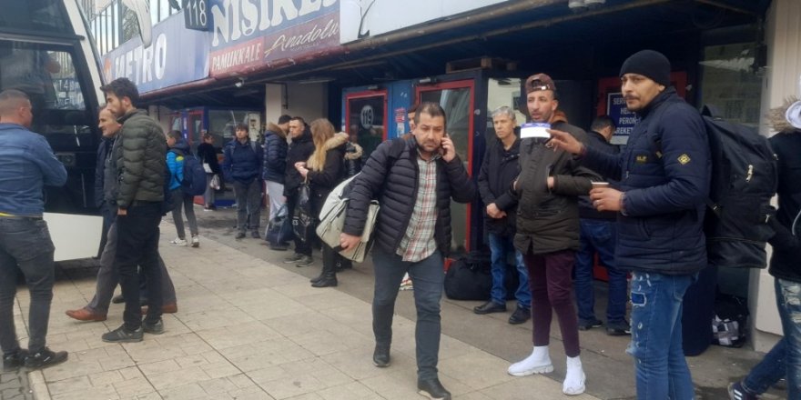 Otogarı’nda Mülteci Yoğunluğu