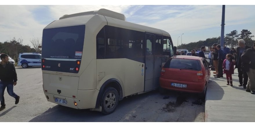 Arnavutköy’de Trafik Kazası:1 Ölü,3 Yaralı