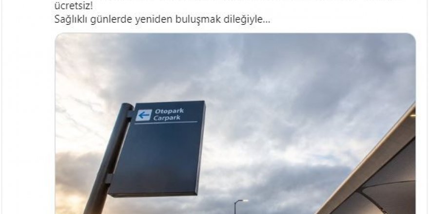 İstanbul Havalimanı’nda Otopark Ücretsiz Oldu