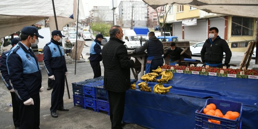 Pazarlarda 3 Metre Kuralı Uygulaması Başladı