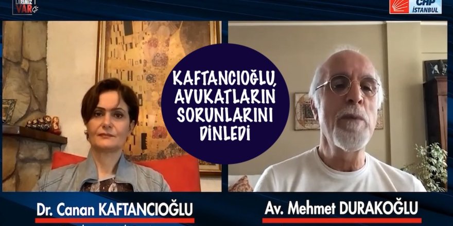 KAFTANCIOĞLU, AVUKATLARIN SORUNLARINI DİNLEDİ