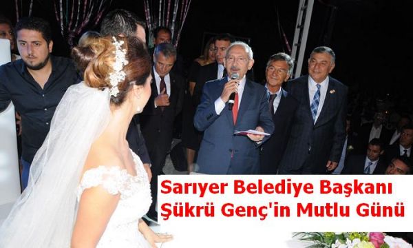 Sarıyer Belediye Başkanı Şükrü Genç'in Mutlu Günü