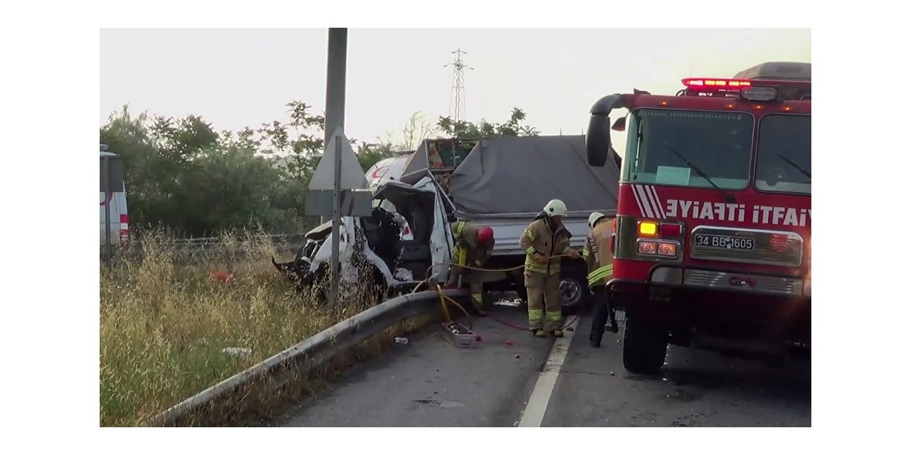 Silivri’de Feci Kaza: 1 Ölü 1 Yaralı