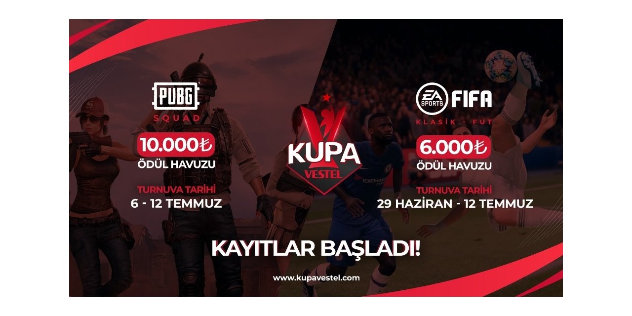 Espor Turnuvası Kupa Vestel Başlıyor