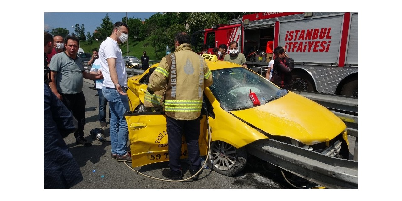 Kağıthane’de Zincirleme Kaza