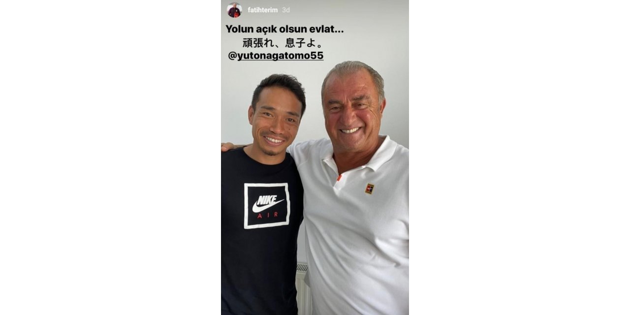 Fatih Terim’den Nagatomo’ya: "yolun Açık Olsun Evlat"