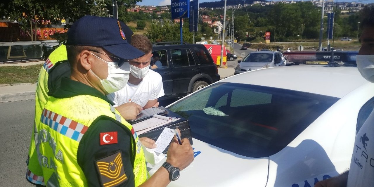 Jandarmadan Helikopter Destekli Trafik Ve Asayiş Uygulaması