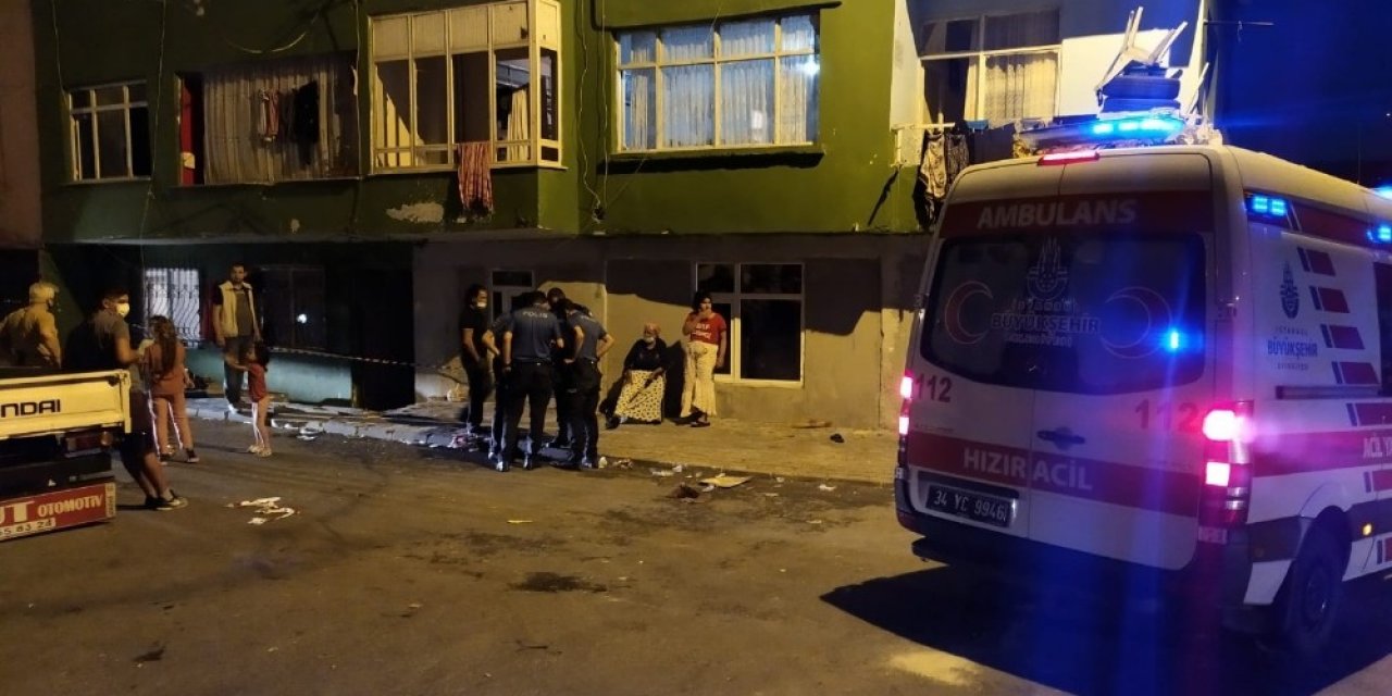 Esenler’de Apartmanın Merdiveni Çöktü: 1 Yaralı