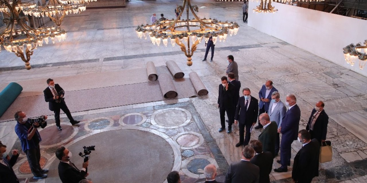 Cumhurbaşkanı Erdoğan, Taksim Camii Ve Akm’de İncelemelerde Bulundu