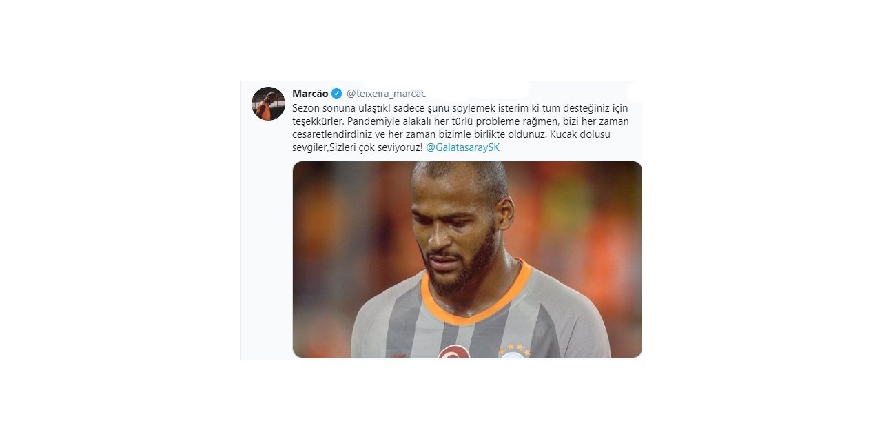 Marcao’dan Taraftara Teşekkür