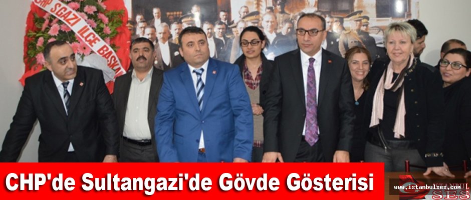 CHP'de Sultangazi'de Gövde Gösterisi