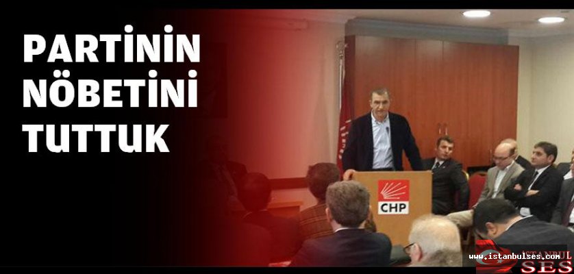 Yüksel Mansur Kılınç:" Partinin nöbetini tuttuk"