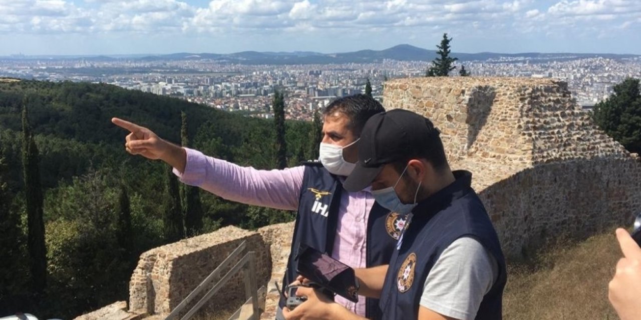 İstanbul İl Emniyet Müdürü Zafer Aktaş Helikopterle Havadan Ormanları Denetledi