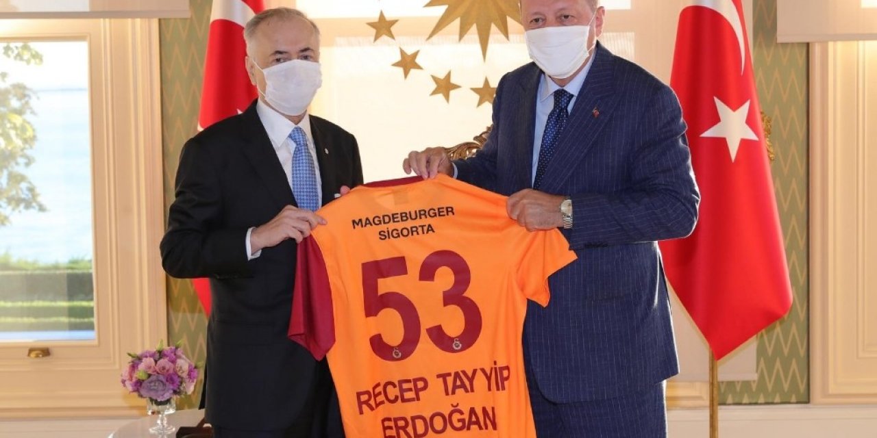 Mustafa Cengiz’den Cumhurbaşkanı Recep Tayyip Erdoğan’a Ziyaret