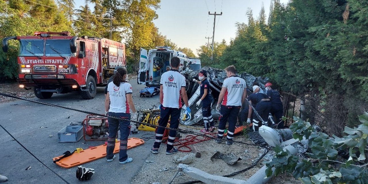 Silivri’de Feci Kaza: 4 Yaralı