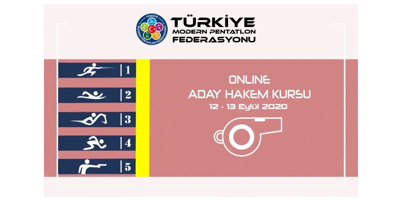 Modern Pentatlon Online Aday Hakem Kursu Eylülde Başlıyor