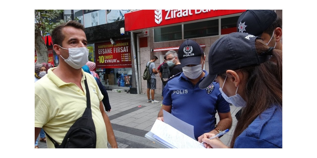 Maske Takmayan Vatandaştan Polise Tepki: "senin İsmini Öğreneceğim Ben"