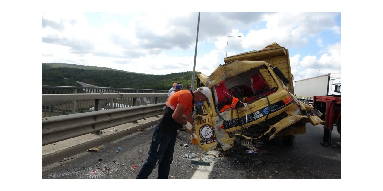 Kuzey Marmara Otoyolunda Yolunda Kaza: 1 Yaralı