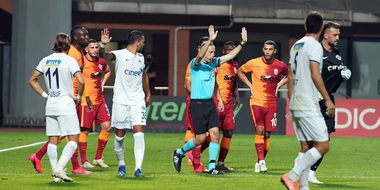 Süper Lig: Kasımpaşa: 1 - Galatasaray: 0 (ilk Yarı)