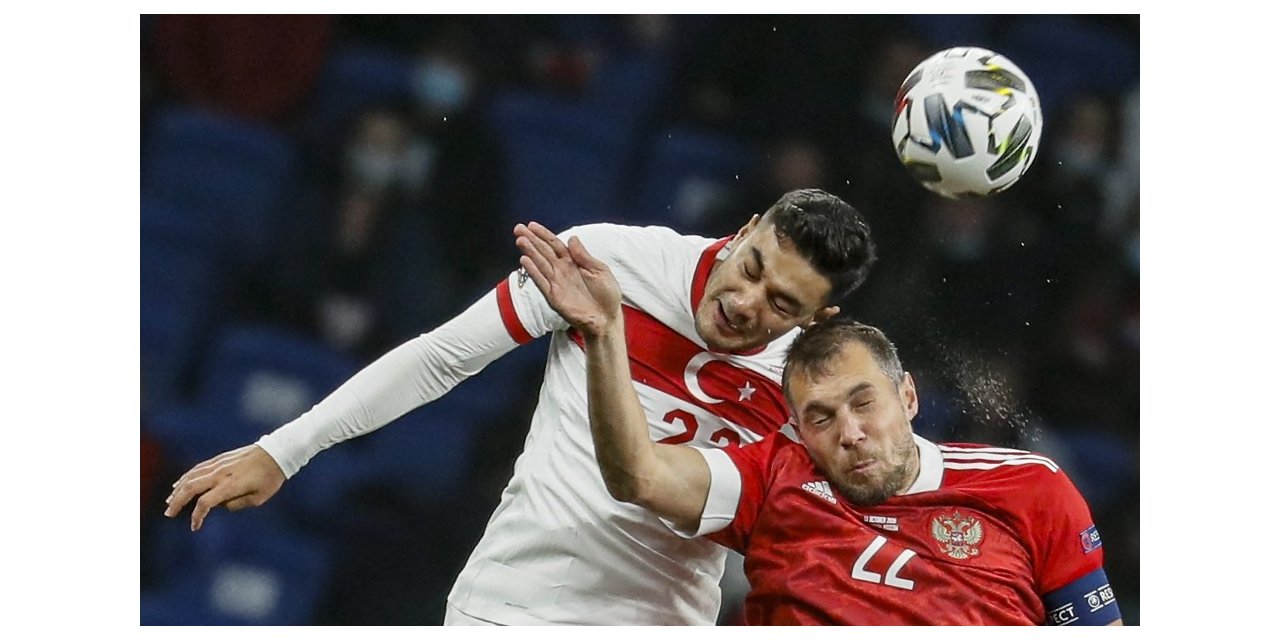 Uefa Uluslar B Ligi: Rusya: 1 - Türkiye: 0 (ilk Yarı)