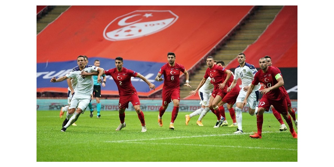 Uefa Uluslar Ligi: Türkiye: 0 - Sırbistan: 1 (ilk Yarı)