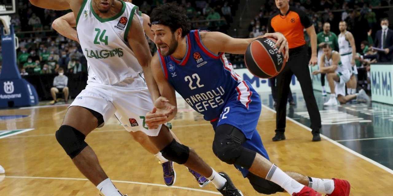 Euroleague: Zalgiris Kaunas: 89 - Anadolu Efes: 73