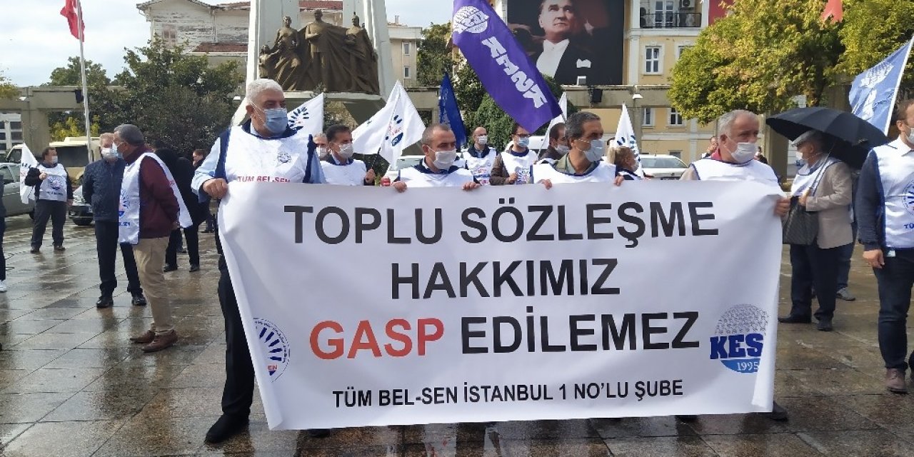 Bakırköy Belediyesi’nde Toplu Sözleşme Eylemleri Sürüyor