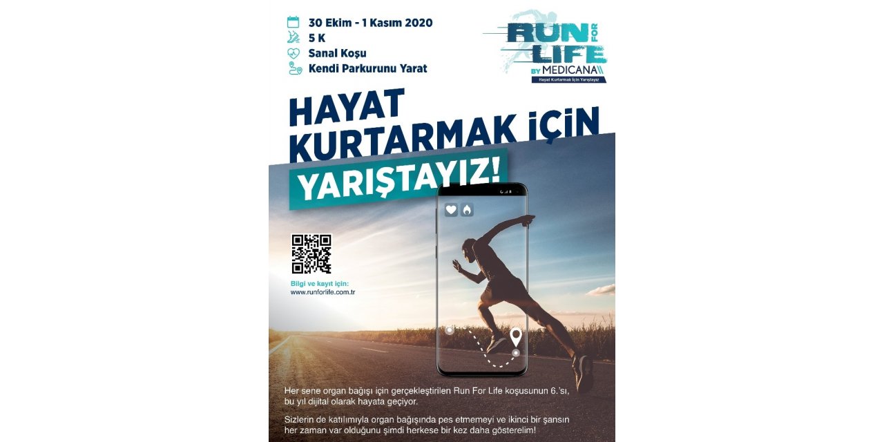 ‘hayat Kurtarmak İçin Yarıştayız- Run For Life’ İçin Geri Dayım Başladı