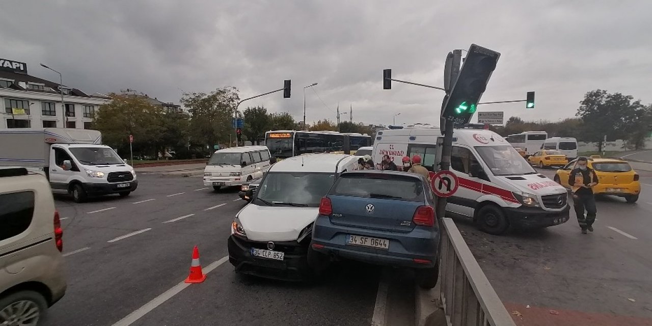 Şişli’de İlginç Kaza